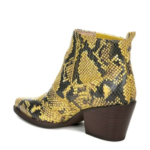 Sam Edelman Winona Snake Print Ankle Bootie - Picture 4 of 8